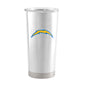 LA Chargers White 20oz Gameday Stainless Tumbler