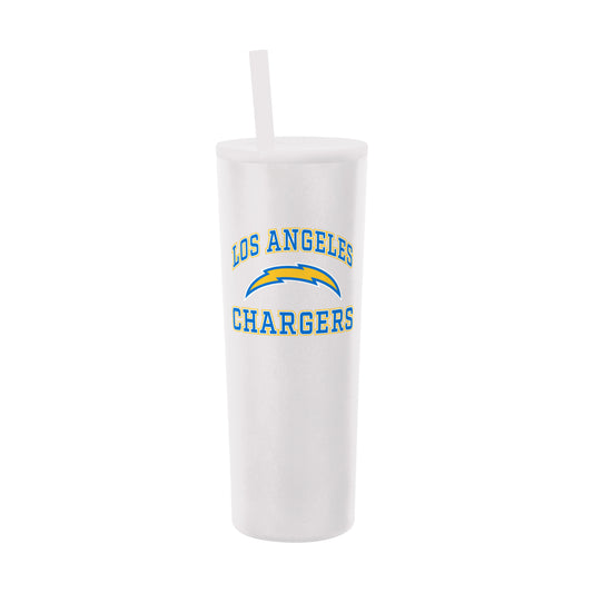 LA Chargers 30oz Athletic SS Straw Tumbler