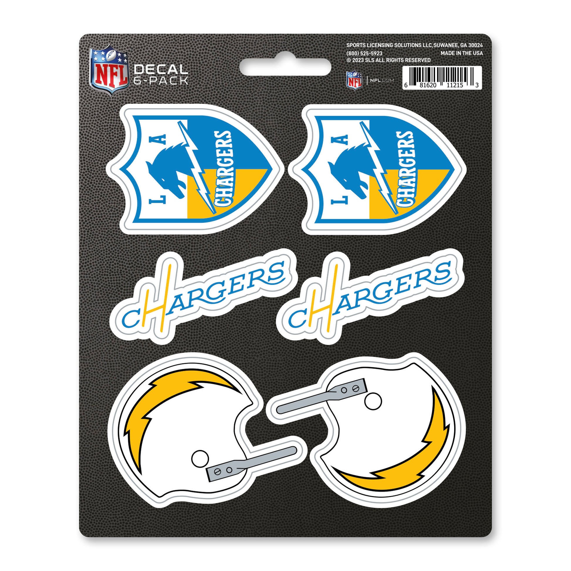 NFLV - Los Angeles Chargers DECAL6
