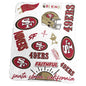 San Francisco 49ers Classic Native Fleece Throw