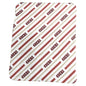 San Francisco 49ers Classic Vertical Stripe Fleece Throw
