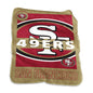 San Francisco 49ers Fantics Raschel Throw