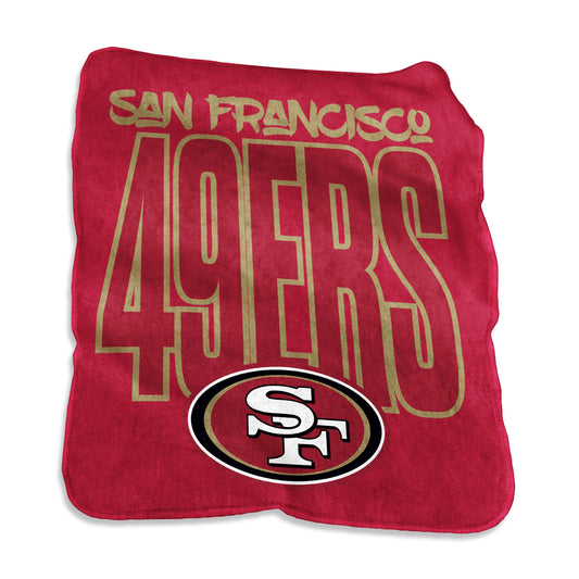 San Francisco 49ers Silicon Valley Raschel Throw