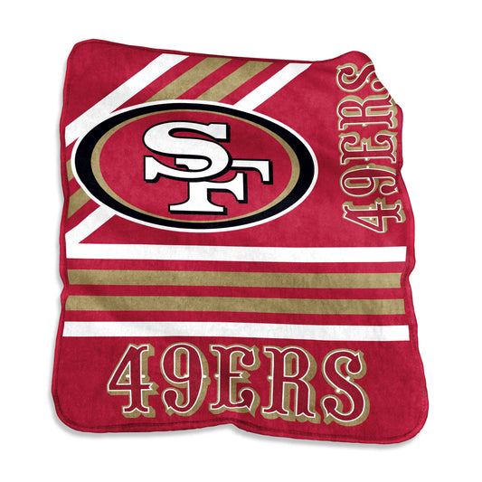 San Francisco 49ers Raschel Throw