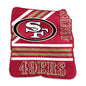 San Francisco 49ers Raschel Throw