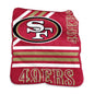 San Francisco 49ers Raschel Throw