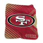 San Francisco 49ers 60x80 Silicon Valley Raschel Blanket