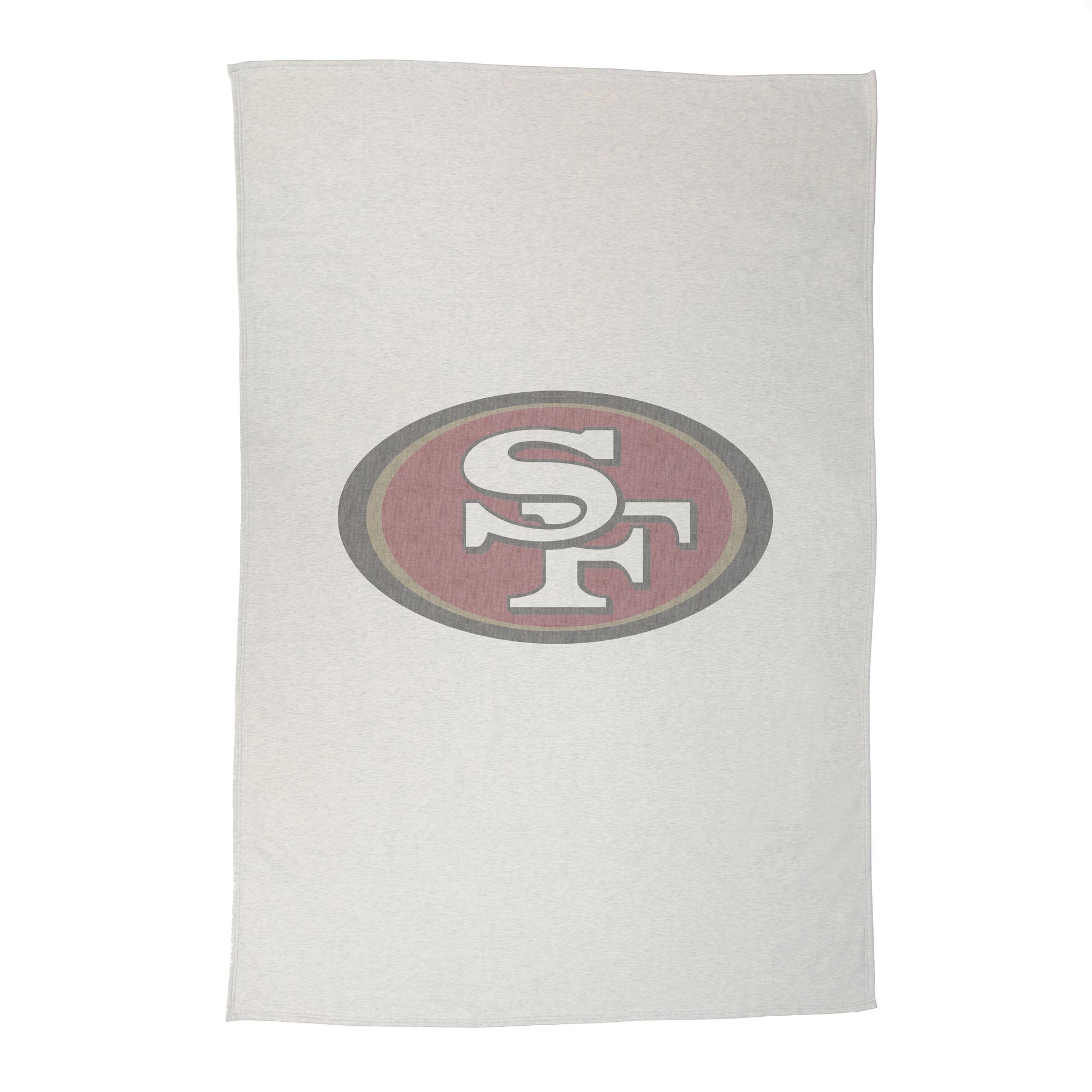 San Francisco 49ers Oversized Logo Sublimated Sweatshirt Blanket