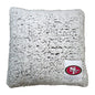 San Francisco 49ers Frosty Throw Pillow