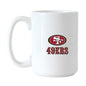 San Francisco 49ers 15oz Letterman Sublimated Mug