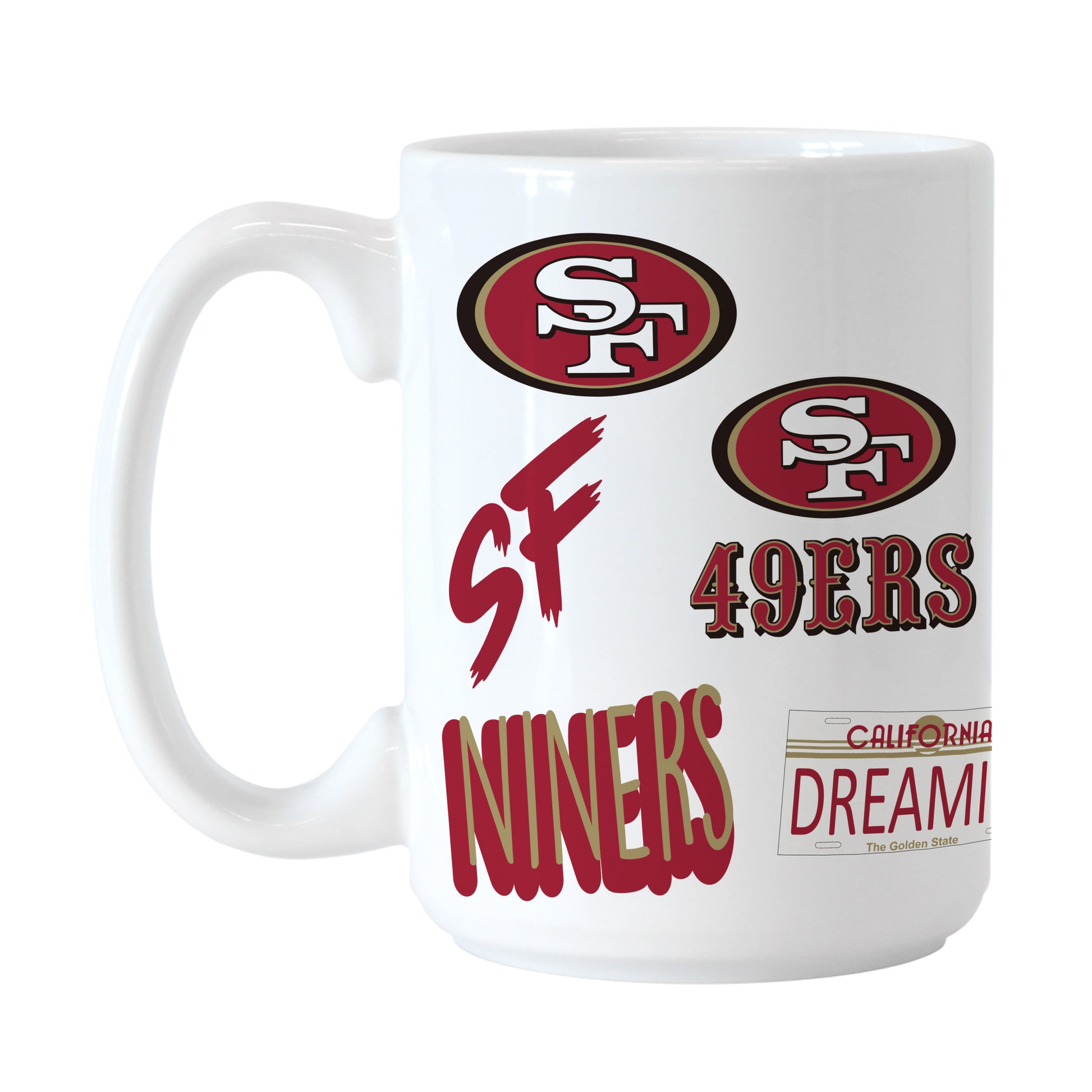 San Francisco 49ers 15oz Alternative Native Sublimated Mug