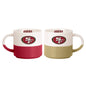 San Francisco 49ers 15oz Stackable Mug Set