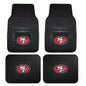 NFL - San Francisco 49ers 4-pc Vinyl Car Mat Set