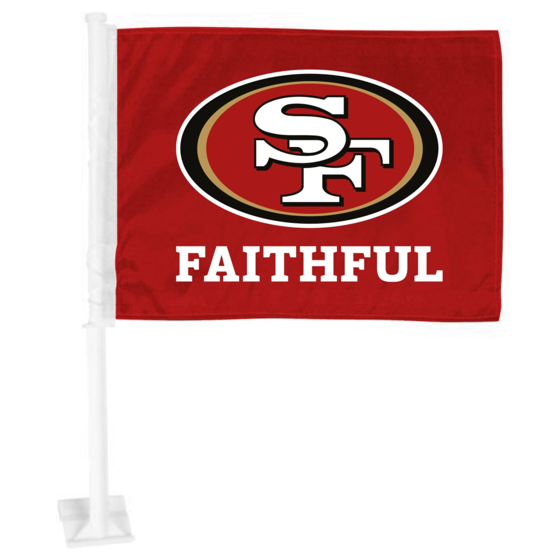 NFL - San Francisco 49ers-CARFLAG-FAITHFUL