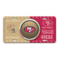 NFL - San Francisco 49ers Embossed Metal License Plate