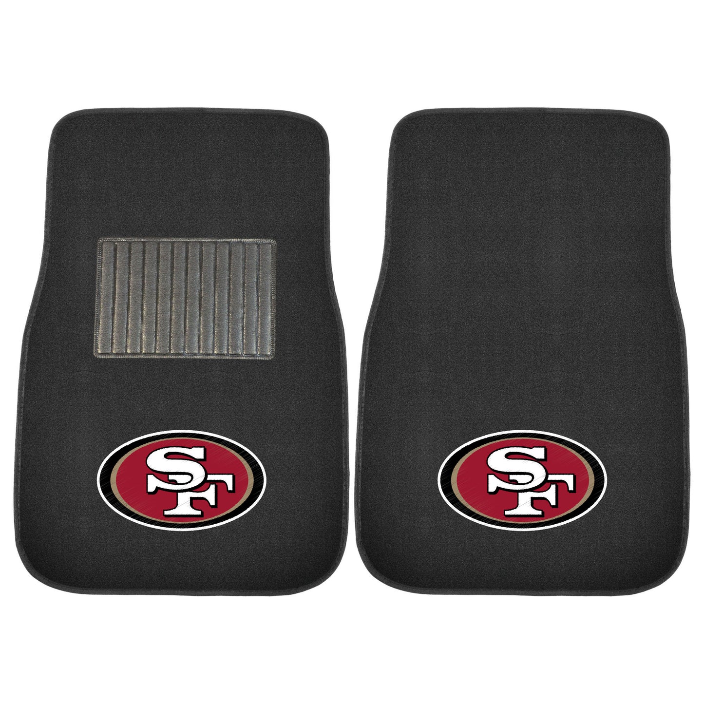NFL - San Francisco 49ers 2-pc Embroidered Car Mat Set