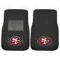 NFL - San Francisco 49ers 2-pc Embroidered Car Mat Set