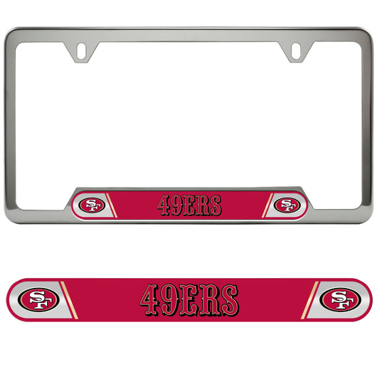NFL - San Francisco 49ers Embossed License Plate Frame