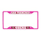 NFL - San Francisco 49ers-Pink License Plate Frame