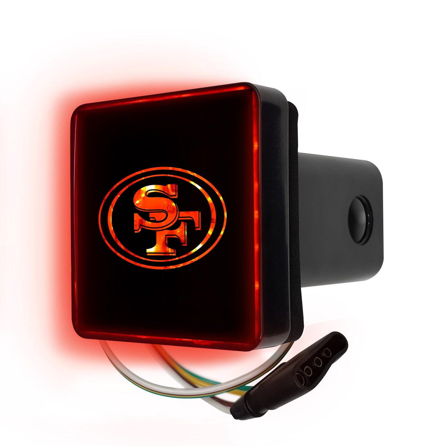 NFL - San Francisco 49ers Lighted Hitch Cover