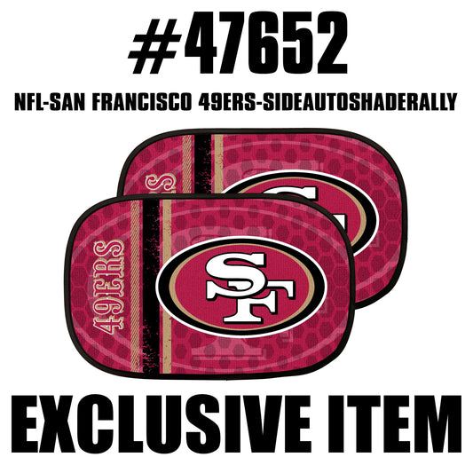 NFL - San Francisco 49ers Side Auto Shade