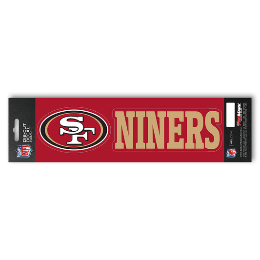NFL - San Francisco 49ers Team Slogan Decal
