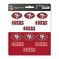 NFL - San Francisco 49ers Mini Decal 12-pk