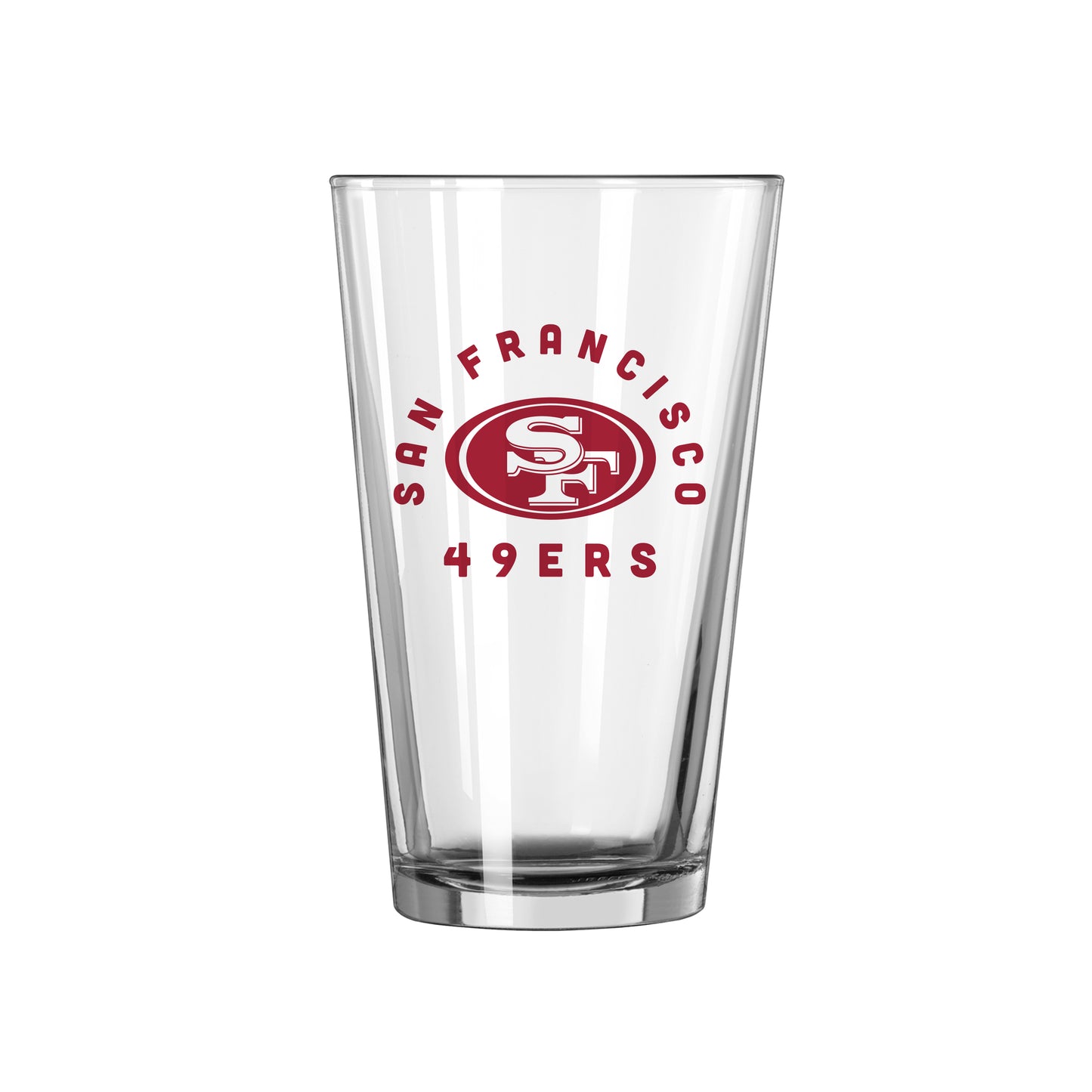 San Francisco 49ers 16oz Color Archway Pint Glass