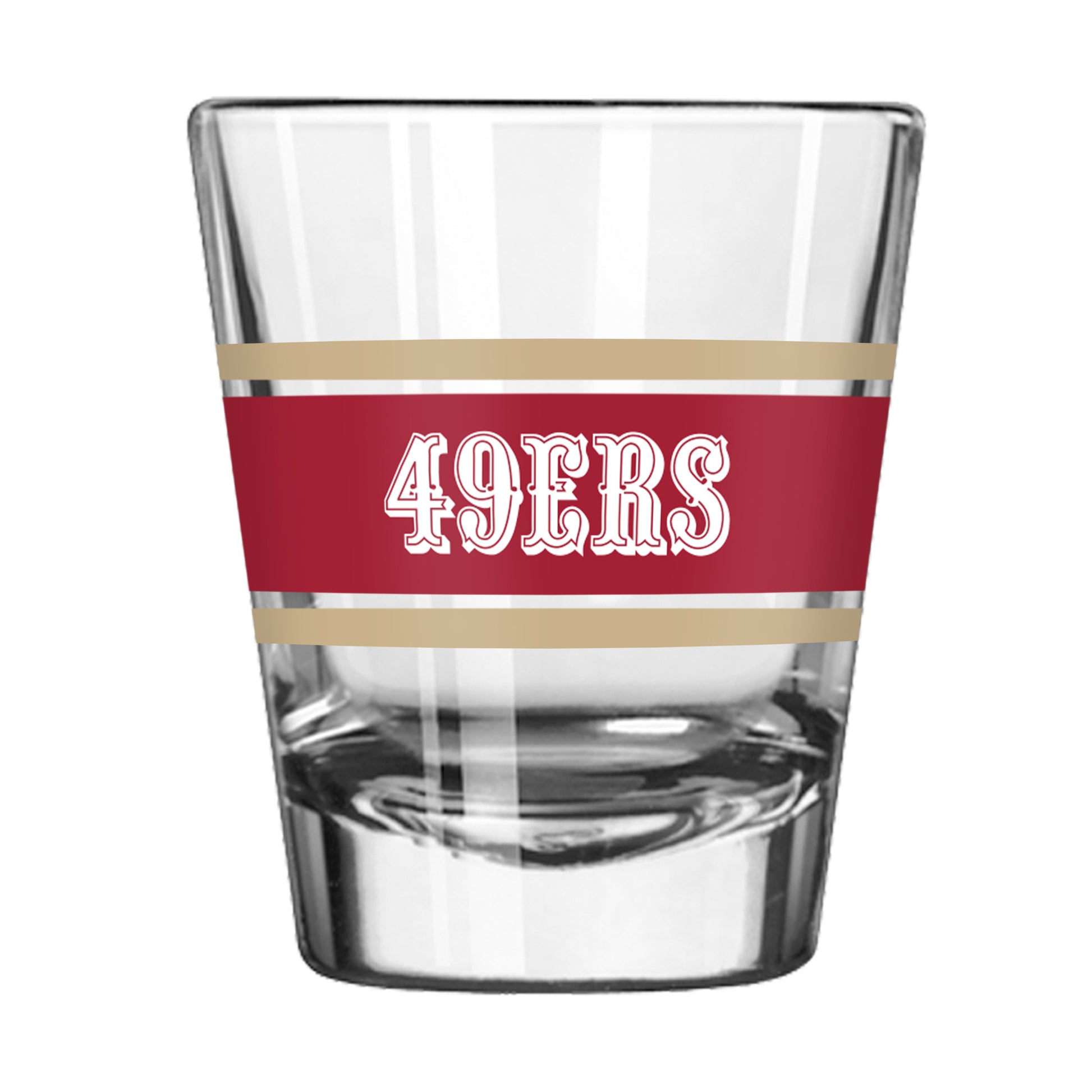 San Francisco 49ers 2oz Stripe Shot Glass