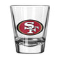 San Francisco 49ers 2oz Letterman Shot Glass