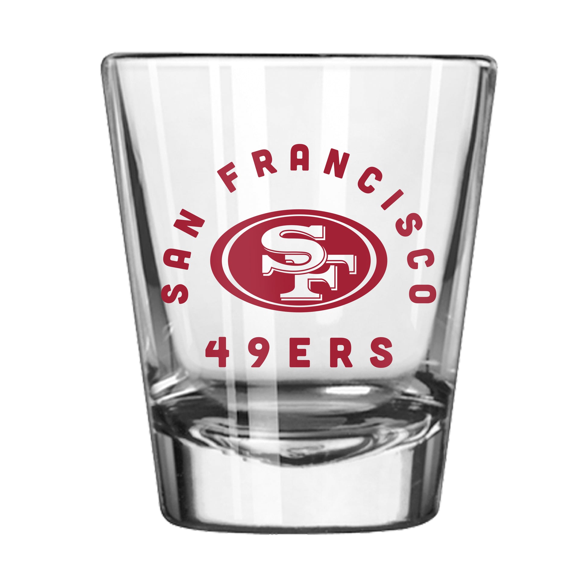 San Francisco 49ers 2oz Color Archway Shot Glass