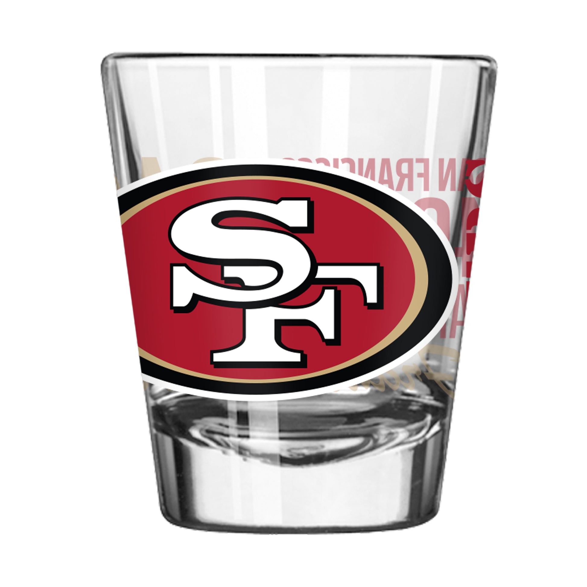 San Francisco 49ers 2oz Spirit Shot Glass