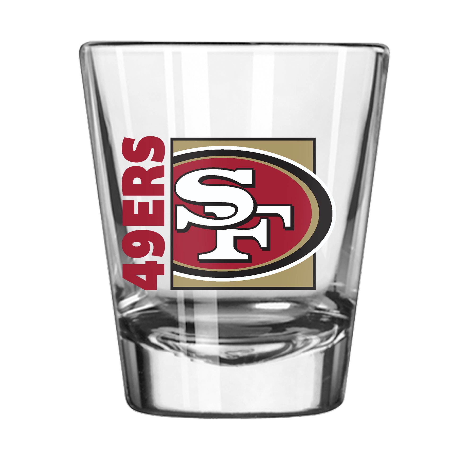 San Francisco 49ers 2oz Block Shot Glass