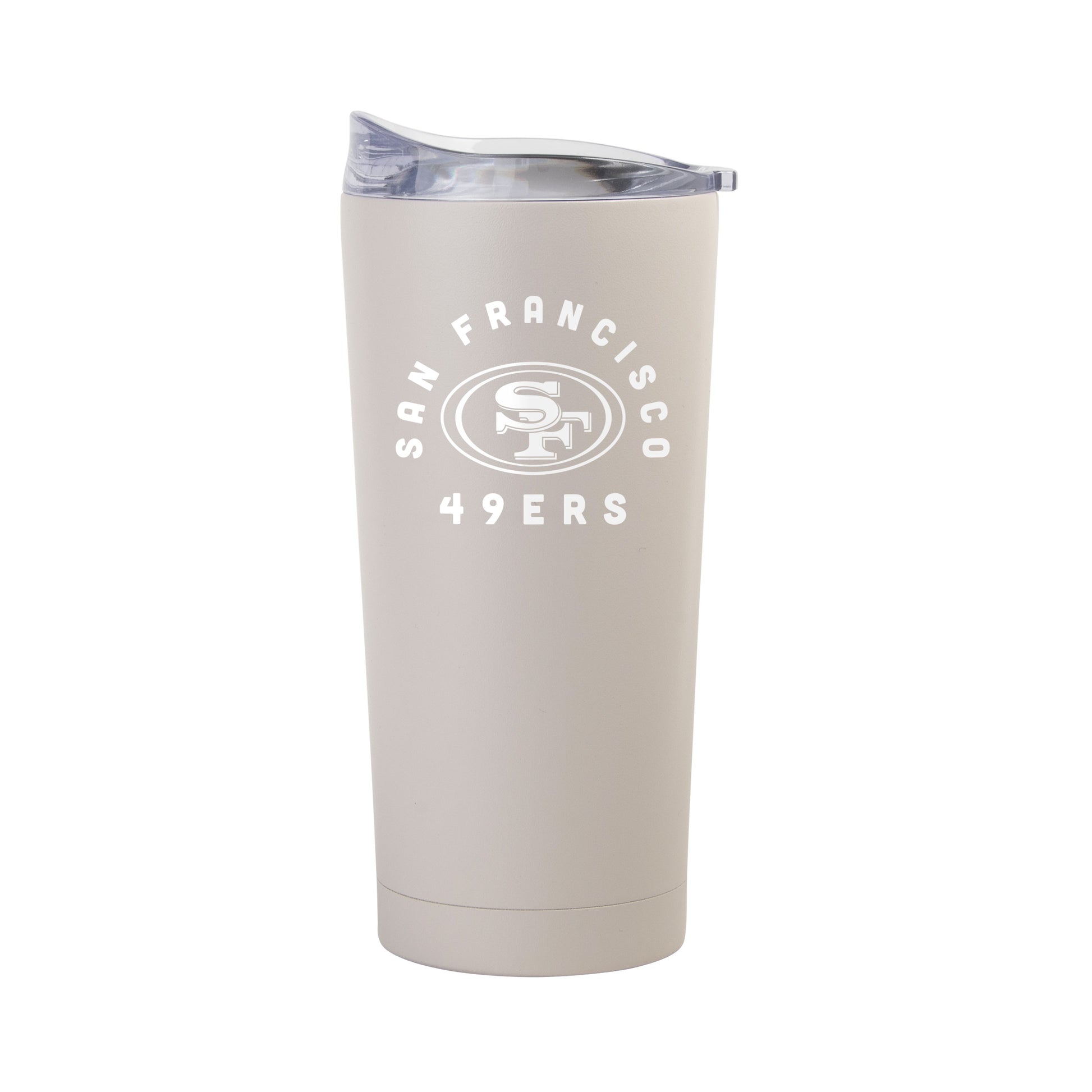 San Francisco 49ers 20oz Archway Sand Powder Coat Tumbler
