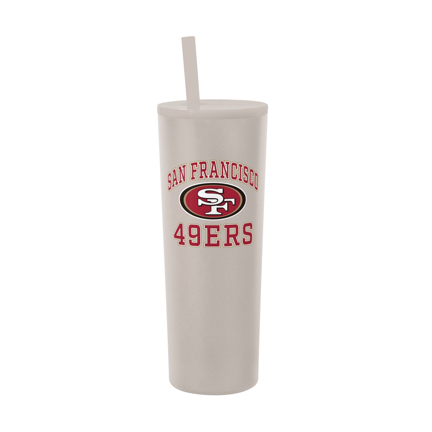 San Francisco 49ers 30oz Athletic SS Straw Tumbler