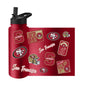 San Francisco 49ers 34oz Dreamweave Quencher Bottle