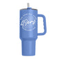 San Francisco 49ers 40oz Retro Script Arctic Powder Coat Tumbler