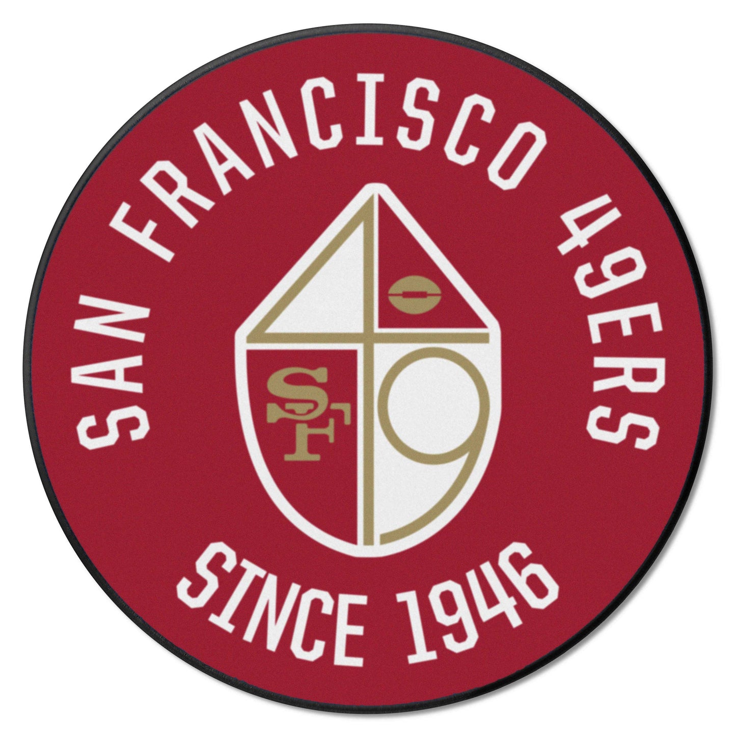 NFLV - San Francisco 49ers Vintage Roundel Mat