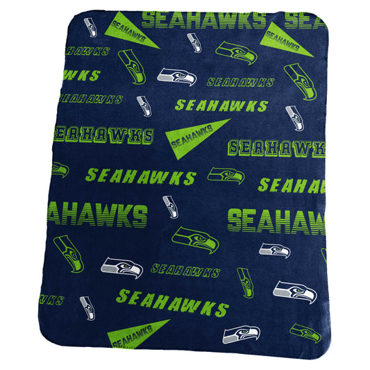 Seattle Seahawks Fanatics Classic Fleece Throw