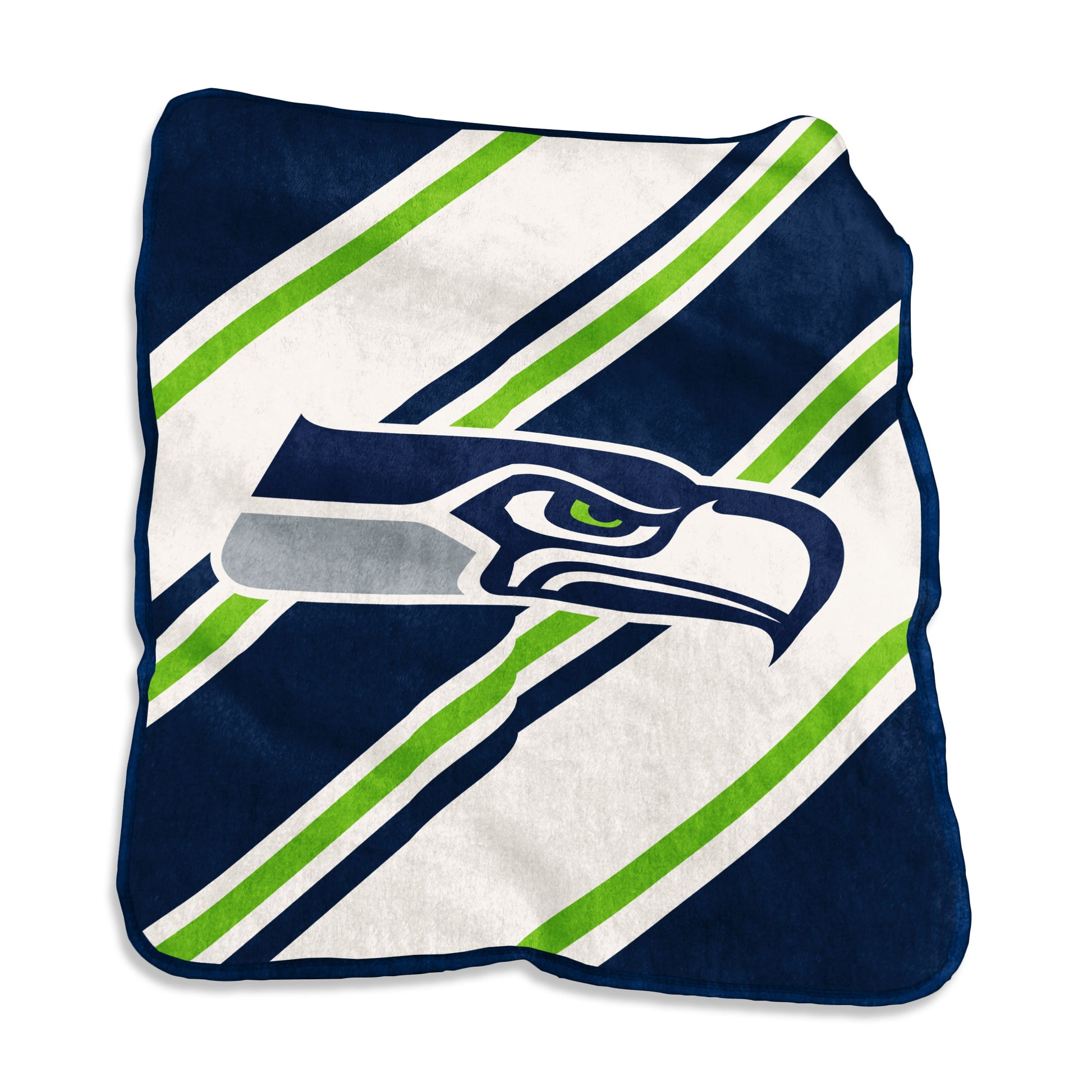 Seattle Seahawks Raschel Stripe Throw