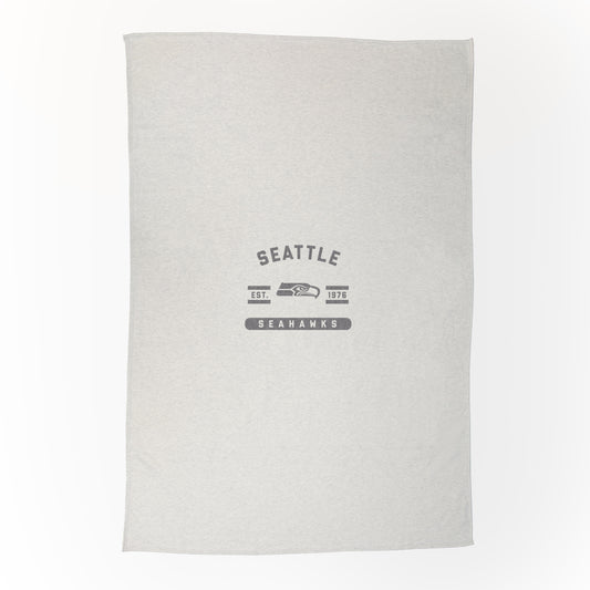 Seattle Seahawks Sublimated Sweatshirt Blanket