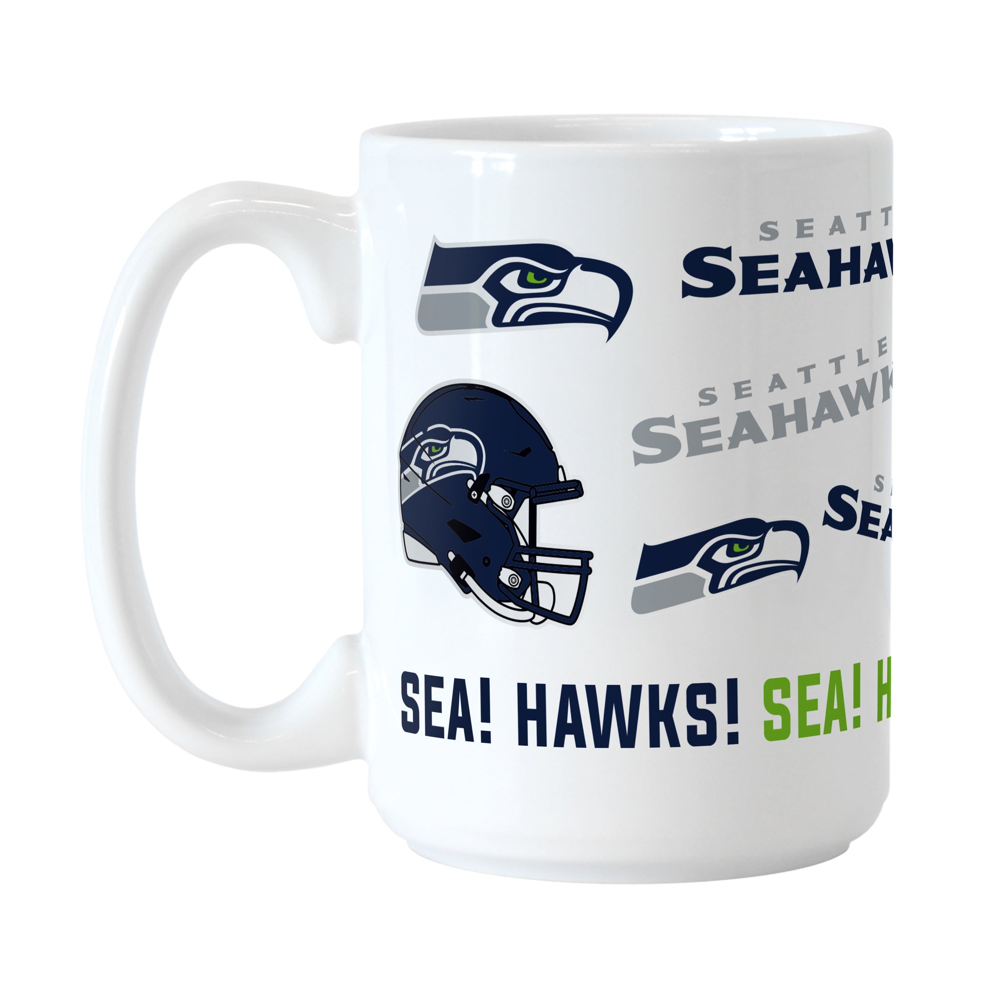 Seattle Seahawks 15oz Native Sublimated Mug