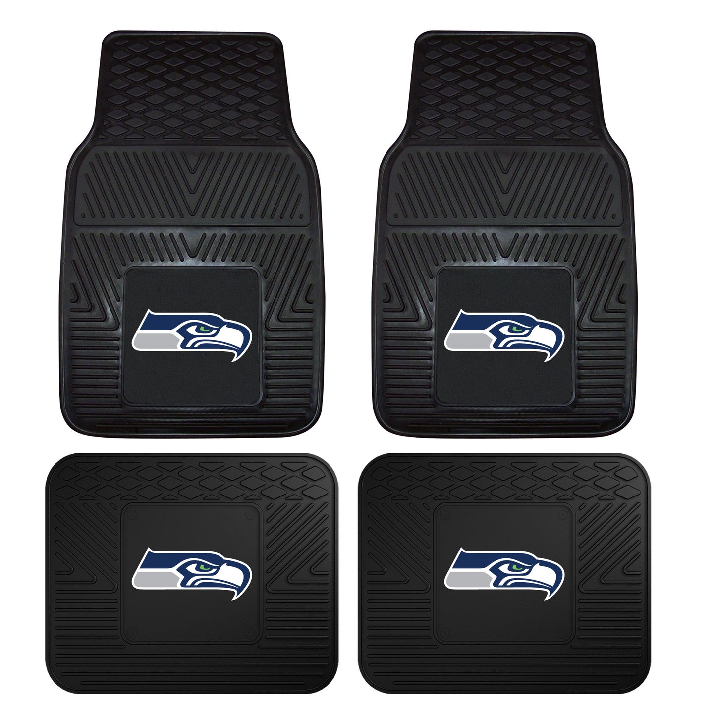 NFL - Seattle Seahawks 4-pc Vinyl Car Mat Set