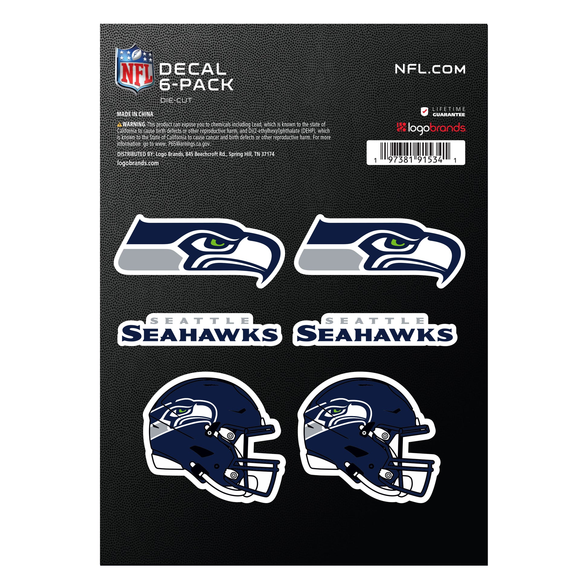 NFL - Seattle Seahawks DECAL6