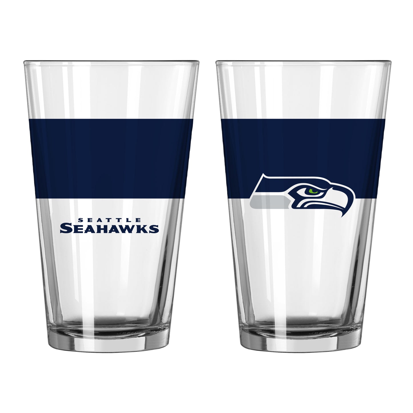Seattle Seahawks 16oz Colorblock Pint Glass