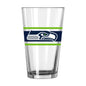 Seattle Seahawks 16oz Stripe Pint Glass