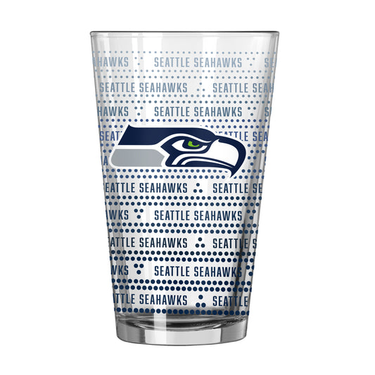 Seattle Seahawks 16oz Chant Fade Pint Glass
