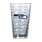 Seattle Seahawks 16oz Chant Fade Pint Glass
