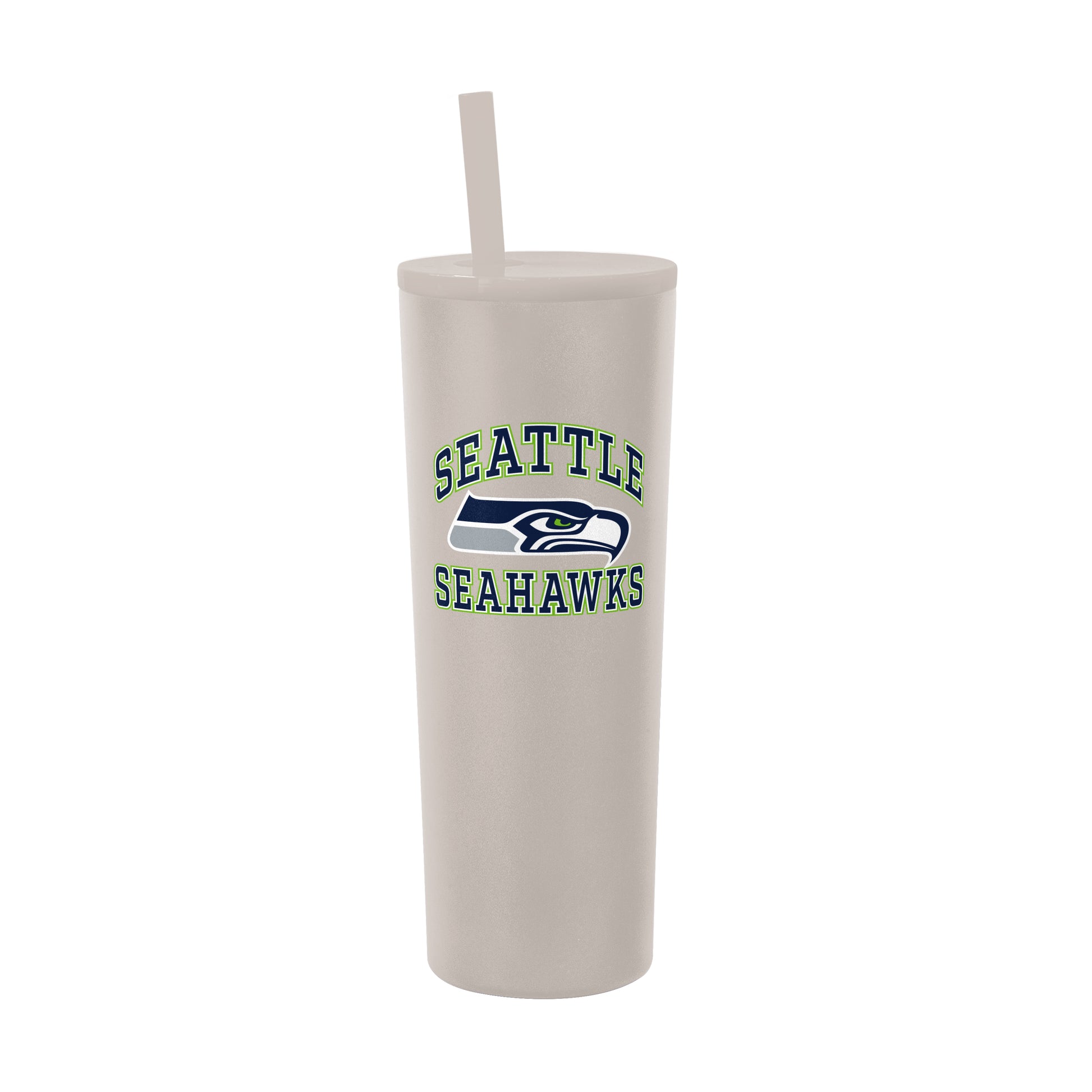 Seattle Seahawks 30oz Athletic SS Straw Tumbler