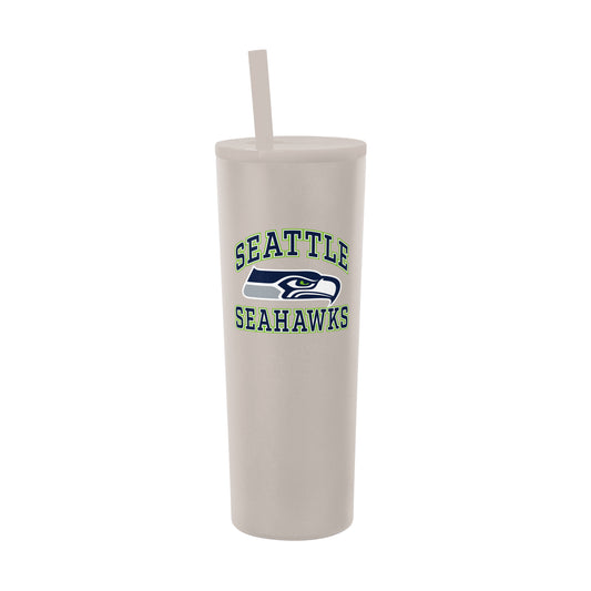 Seattle Seahawks 30oz Athletic SS Straw Tumbler
